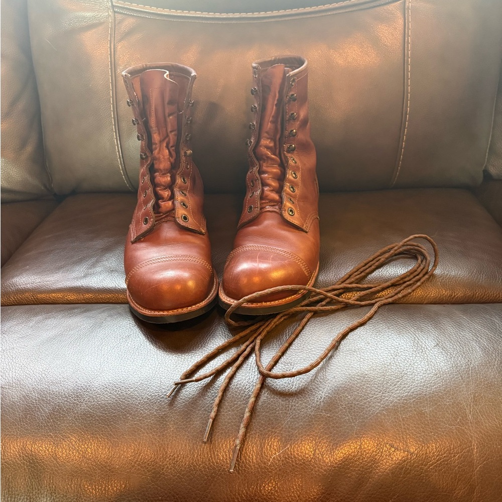Rare Red Wing Indian motorcycle riding Boot - Picture 4 of 9